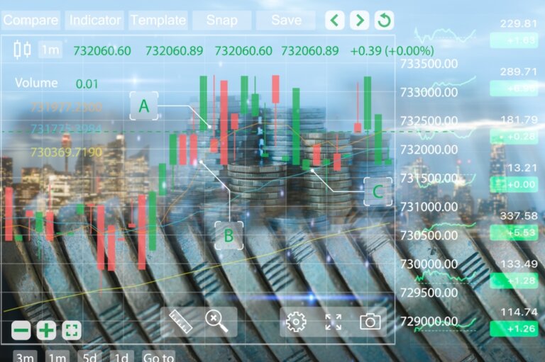 Financial,Investment,Business,Stock,Growth,Concept,,Coin,Stack,With,Growth
