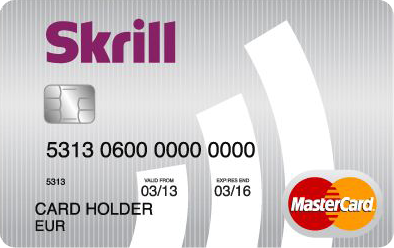 Skrill mastercard