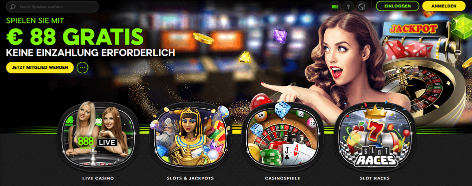 888Casino Bonus