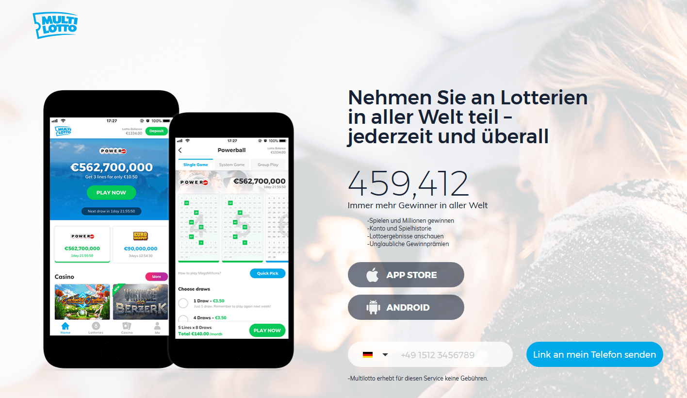 Die MultiLotto App