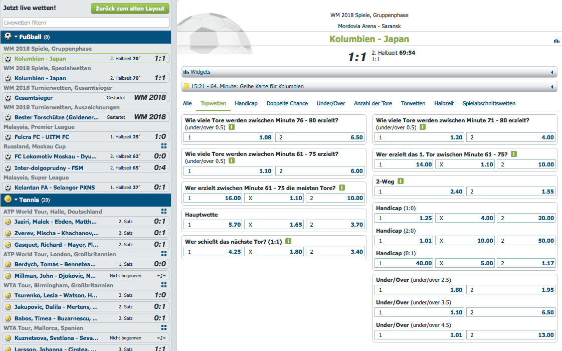 Livewetten Bet-at-Home