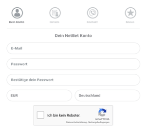 Netbet Anmeldung