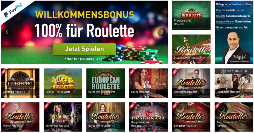 Casinoclub Roulette