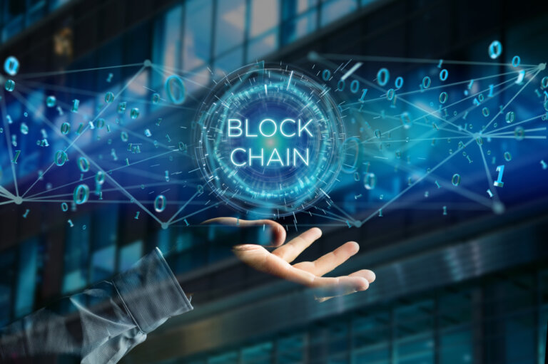 View,Of,A,Blockchain,Title,With,0,And,1,Data