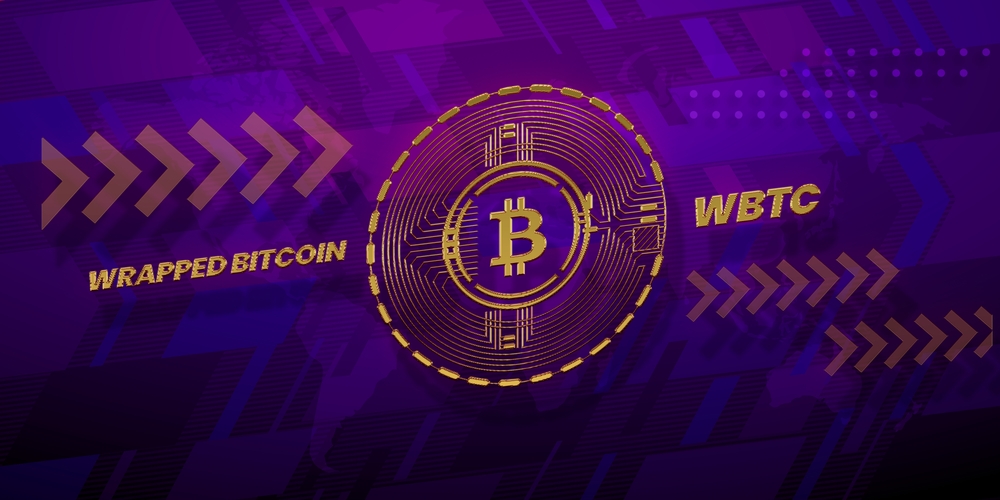 Cryptocurrency,Wrapped,Bitcoin,Wbtc,Token,Logo,Layout.,Cryptocurrency,And,Blockchain