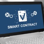 Laptop,Screen,With,Smart,Contract,Concept