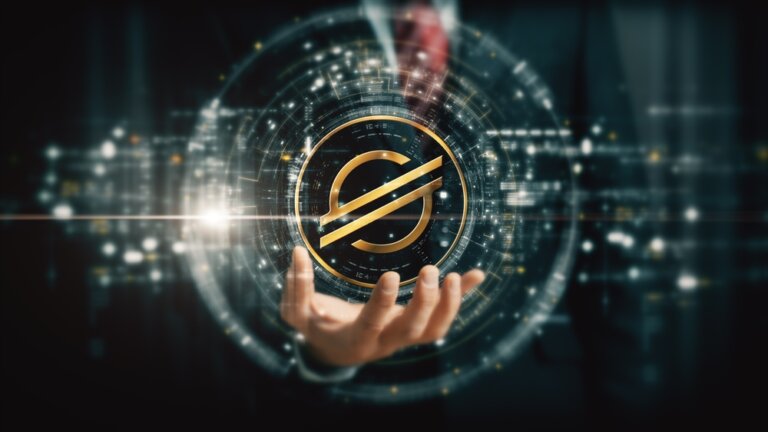 Futuristic,Digital,Background,Highlighting,Advanced,Cryptocurrency,And,Encryption,Technology,,Featuring