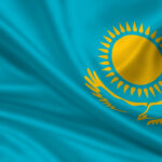 Fahne,Flagge,Kasachstan