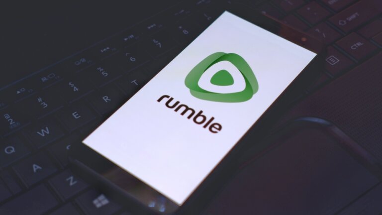 Jakarta,,Indonesia,-,September,29,2022:,Rumble,Logo,Displayed,On,Smartphone.