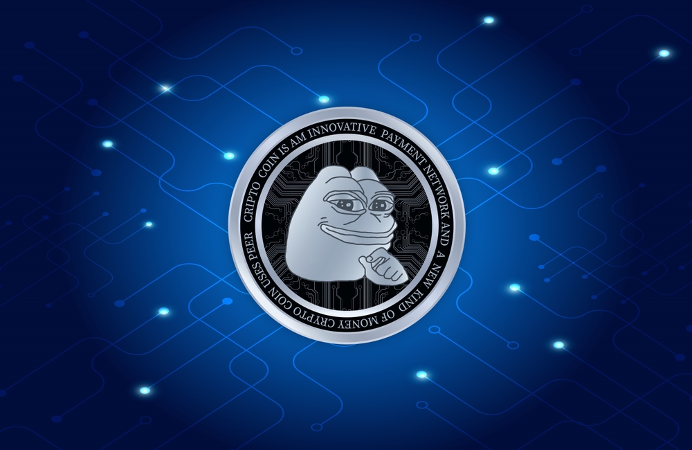 Images,Of,The,Pepe,Logo,On,A,Digital,Background.,3d